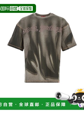 1h可退 香港直邮潮奢 Diesel 迪赛 男士 灰色 T-Boxt-Show-V2 T