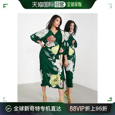 香港直邮潮奢 Edition 女士 EDITION bloom 天鹅绒裹式大号花朵刺