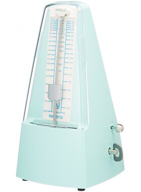 日本直邮nikko尼康乐器配件节拍器标准型珍珠蓝色234声音洪亮