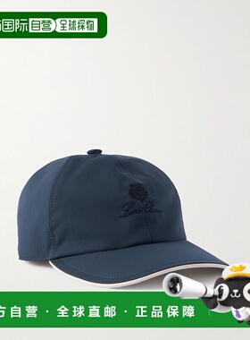 香港直邮1h可退 Loro Piana 诺悠翩雅 男士 字母刺绣帽子 FAP9958