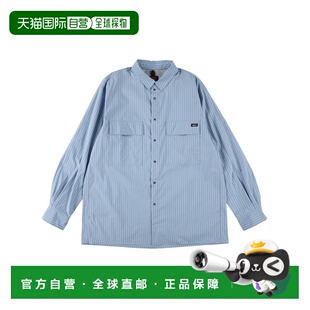 1h可退 日本直邮NANGA 男女同款 多色条纹双口袋箱型衬衫 N26001I