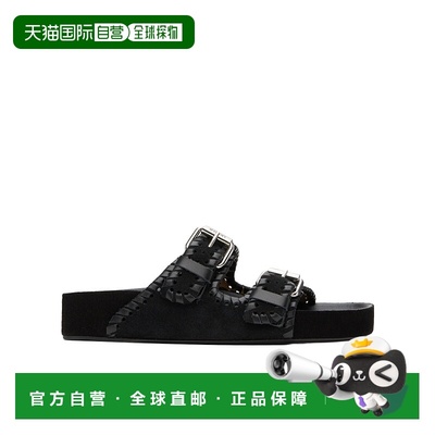 1h可退 香港直邮ISABEL MARANT 女士凉鞋 SD0118FAB3B02S01BK AW2