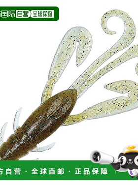 【日本直邮】达亿瓦Bass Worm Steez Craw 3.8英寸湖虾路亚路亚饵