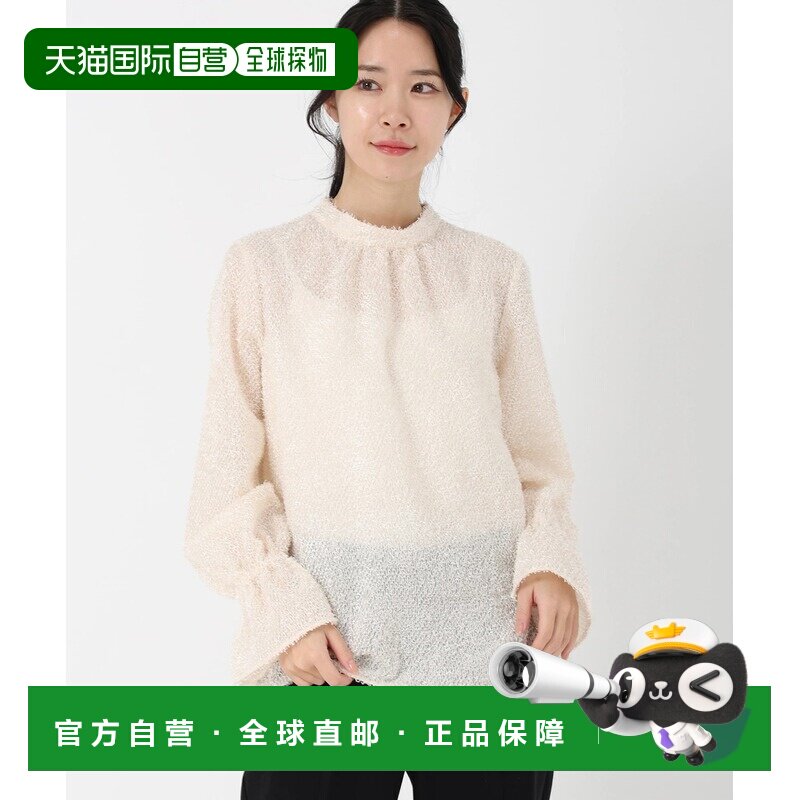 日本直邮STRAWBERRY-FIELDS 女装 宽松半透明糖果袖衬衫 女性化设