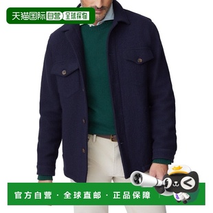 Combe navy Wool Coat 美国奥莱直发 Blend 自营J.McLaughlin