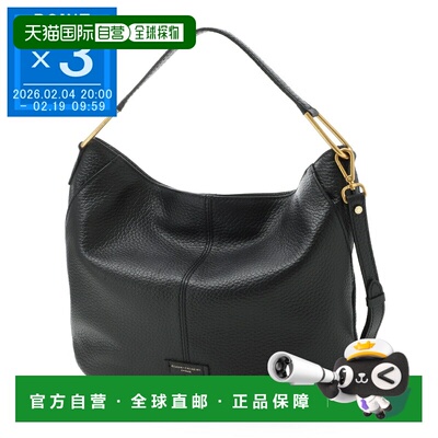 日本直邮Gianni Chiarini 3 路单肩包 黑色 女士 Natasha bs11817