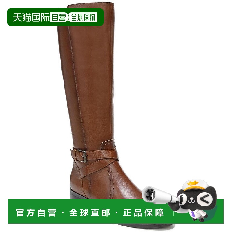 1h可退 【美国直邮】Naturalizer Rena 女士拉链宽小腿及膝靴 时