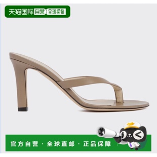 1h可退 香港直邮潮奢 The Row 女士 Sacha 鞋跟夹趾凉鞋 F1696SN6