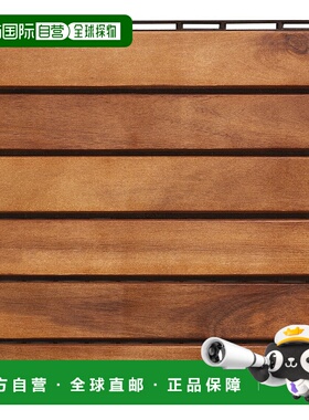 自营 safavieh Osaka Wooden Floor Tile- 6 Slats-Acacia 自然色