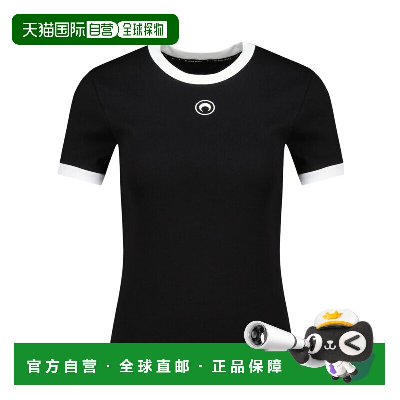 1h可退 香港直邮MARINE SERRE 男士T恤 UTT014ACJER0008BK96 CO