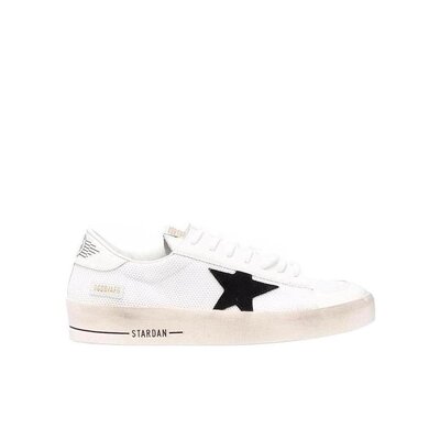Golden Goose Deluxe Brand 星星贴花系带板鞋 GMF00328.F003028.