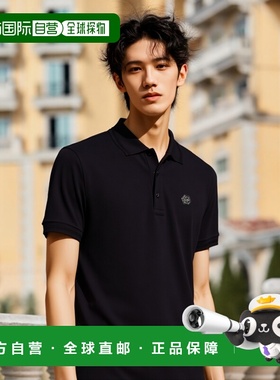 自营 philipp pleinPolo 衫 SS Stones Skull&Bones - 黑色 美国