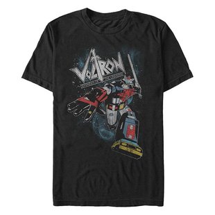 宇宙保卫者 Voltron 男士 海报短袖 恤 Fifth Sun