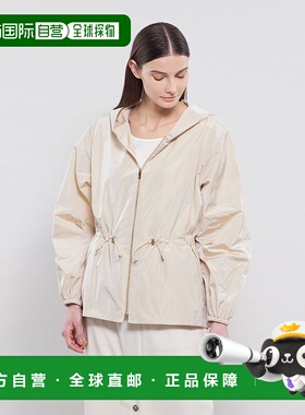 1h可退 日本直邮EPOCA 女士中长款连帽拉链外套 M5A13526__