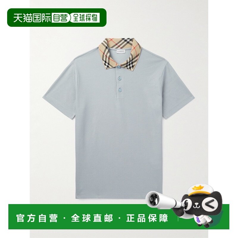 1h可退 香港直邮潮奢 Burberry 巴宝莉 男士 棉质Polo衫 8110944,男装,衬衫,淘宝优惠券,粉丝福利购,淘宝优惠卷