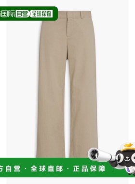 香港直邮VINCE 女士 棉质斜纹布阔腿裤 V995922301MADEINVIETNAM2