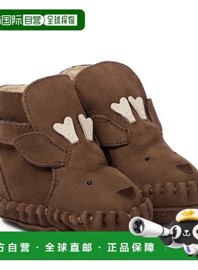 1h可退 香港直邮潮奢 Donsje 婴儿 Kapi 牛巴革皮质靴子童鞋