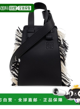 香港直邮LOEWE 女士手提包 A538H13X590BLACKWHITE CO 黑色 Handb