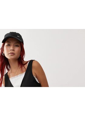 潮奢 monki 女士 pinafore 迷你连衣裙(黑色)