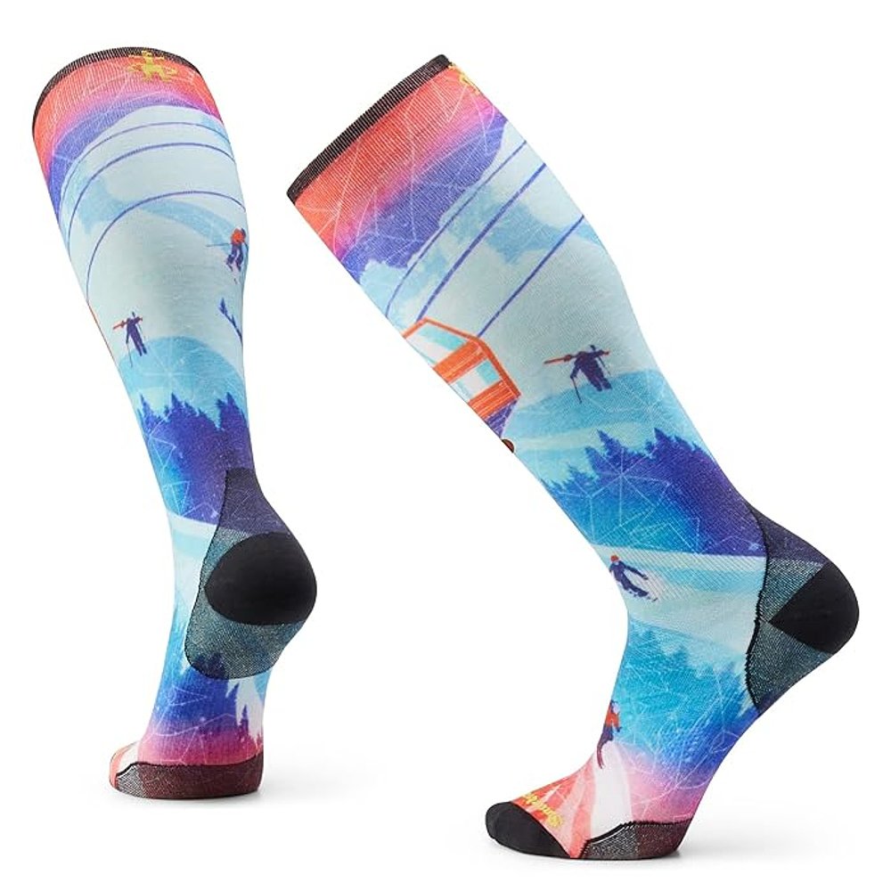 潮奢 smartwool 男士 Ski Zero Ski Day 印花中筒抱枕