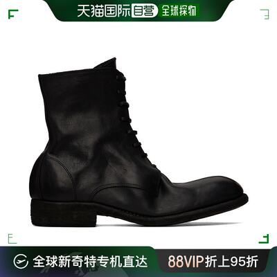 香港直邮潮奢 Guidi 鬼帝 男士黑色 995 踝靴