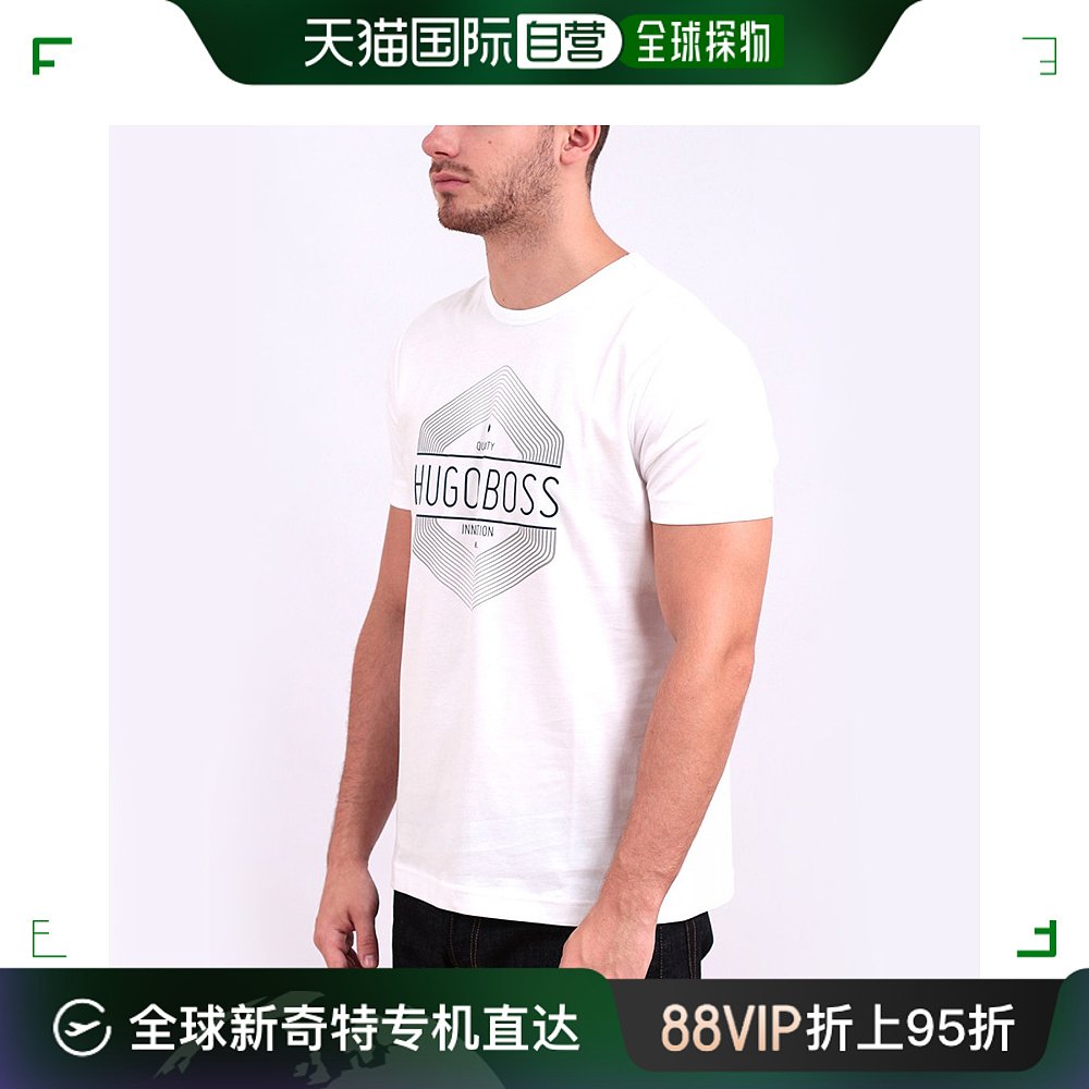 香港直邮Hugo Boss雨果博斯男士圆领棉质T恤 TEE1-50271093-10