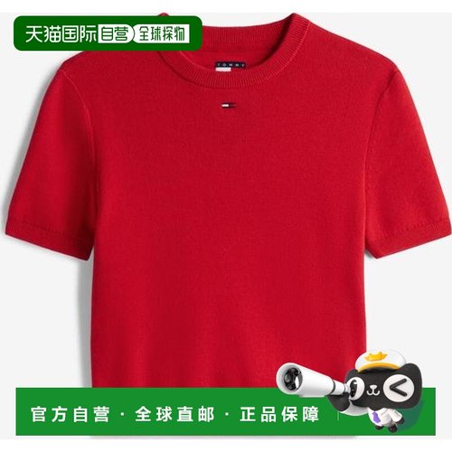韩国直邮Tommy Hilfiger 短袖T恤 DW19336XLE 蓝宝石色