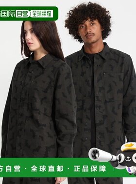 日本直邮VOLCOM 男女同款 全棉宽松长袖衬衫 半透明印花设计 A053
