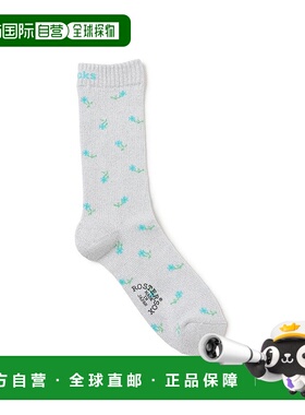 1h可退 日本直邮ROSTER SOX 女士 别注花卉保暖袜 13430413412