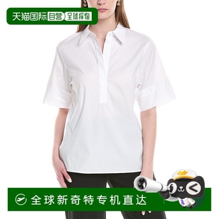 york拉斐特148纽约半格子露营衬衫 自营 new lafayette 白色 148