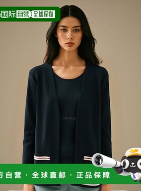 韩国直邮Thom Browne FJT265A J0068 开襟衫 轻质纹理棉质 春季