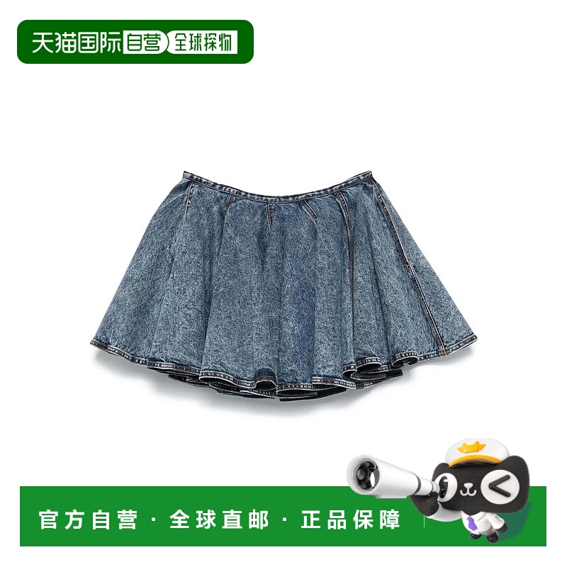 1小时内可退 香港直邮Alaia 女士 迷你裙 AA9J2322T535A blue蓝色