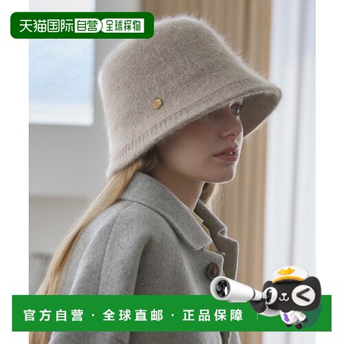 韩国直邮J.ESTINA 秋冬新款精致百搭遮阳帽渔夫帽BR针织高端正品