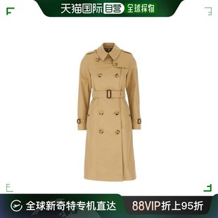 99新未使用 香港直邮潮奢 Burberry 双排扣系腰带 巴宝莉 女士