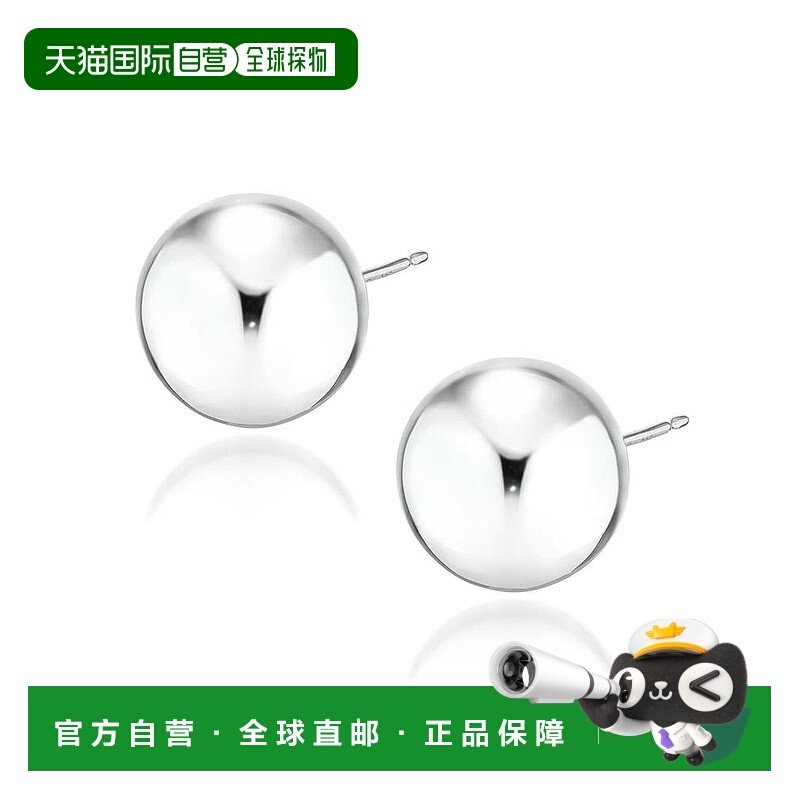 日本直邮日潮 Star Jewelry SV925 球形耳钉双耳1.5cm 2SP0908-P