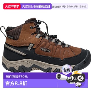 日本直邮Keen YOUTH TARGHEE IV MID WP儿童防水徒步鞋