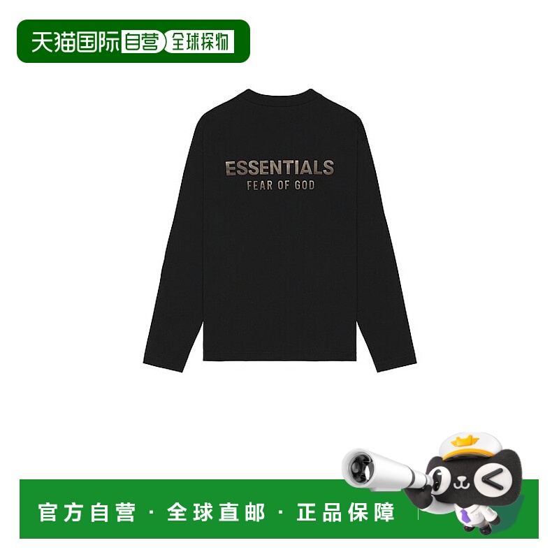 1h可退 香港直邮潮奢 Essentials 男士 Ls 合身T恤 125SP254200F
