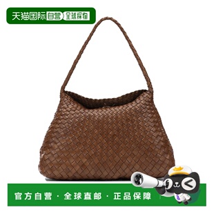 1h可退 香港直邮DRAGON DIFFUSION 女士 单肩包 8700TAN brown棕