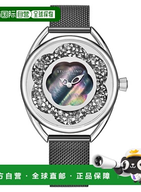 自营 stuhrling original百合 995M 石英 38mm 经典款 - 银白色
