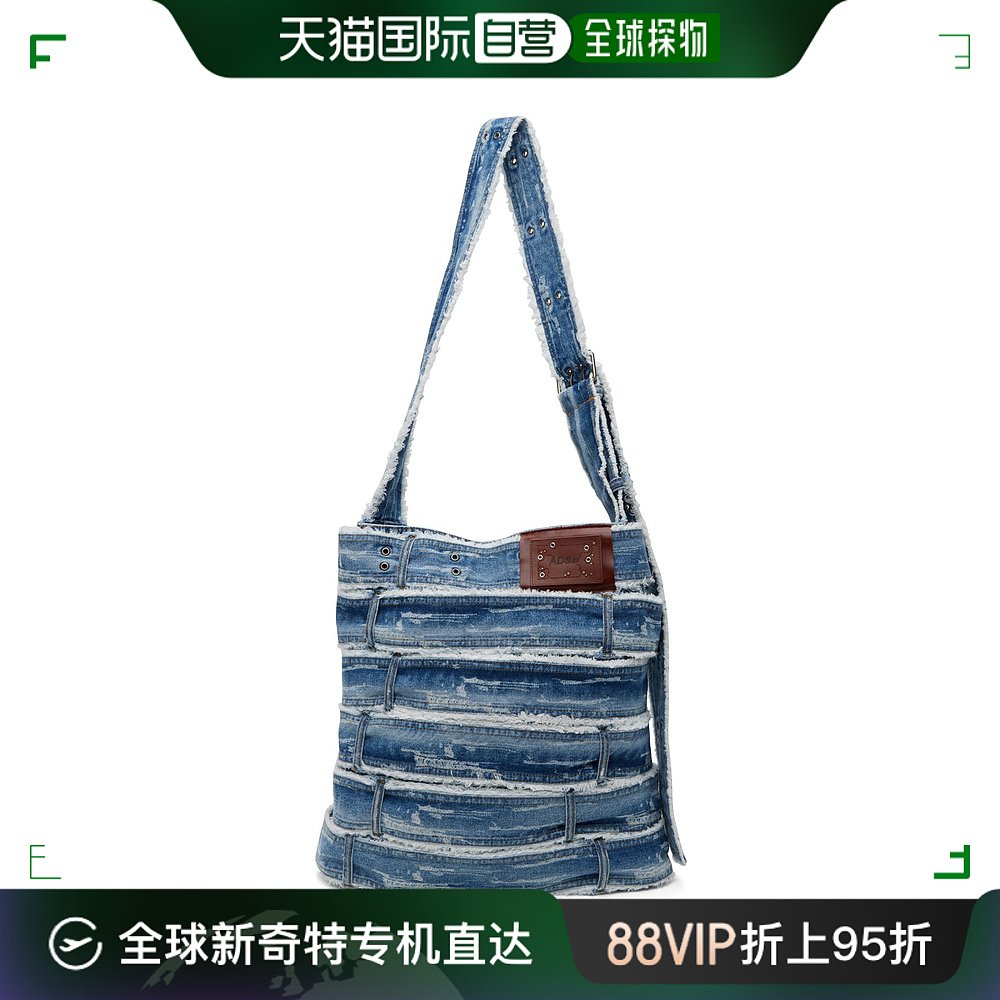 香港直邮潮奢 Andersson Bell 女士蓝色 Belt Big Denim 单肩包 箱包皮具/热销女包/男包 通用款女包 原图主图