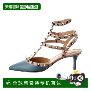 铆钉笼式 华伦天奴 女士 高跟鞋 香港直邮潮奢 1h可退 Valentino