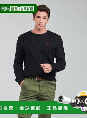 欧洲直邮Polo Ralph Lauren 拉夫劳伦 男士 SERINA 针织套衫 黑色