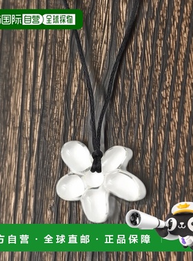 1h可退 日本直邮BEAMS HEART 女装 清透花朵编织项链 可调节长短