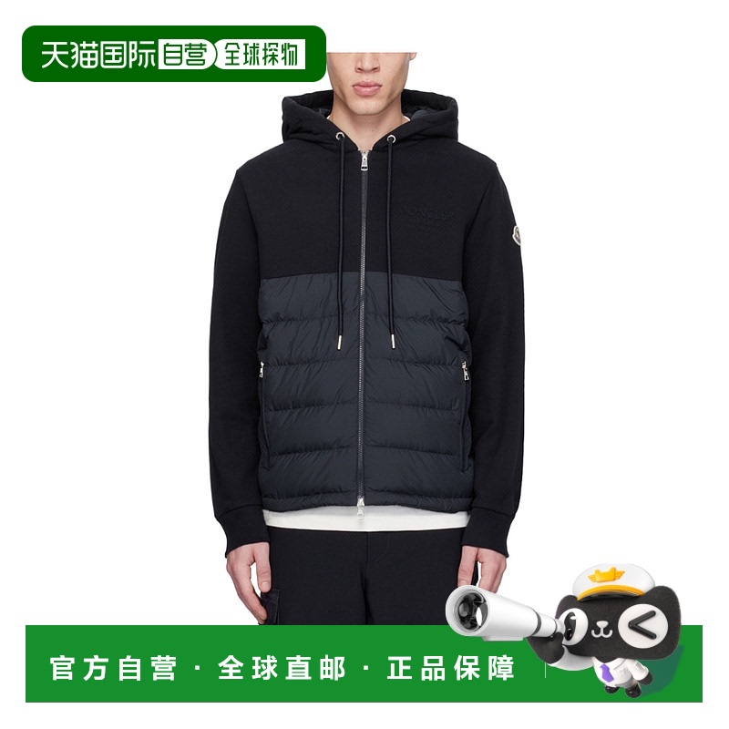 香港直邮Moncler 盟可睐 男士 抽绳连帽羽绒服 J10918G0001389AE5