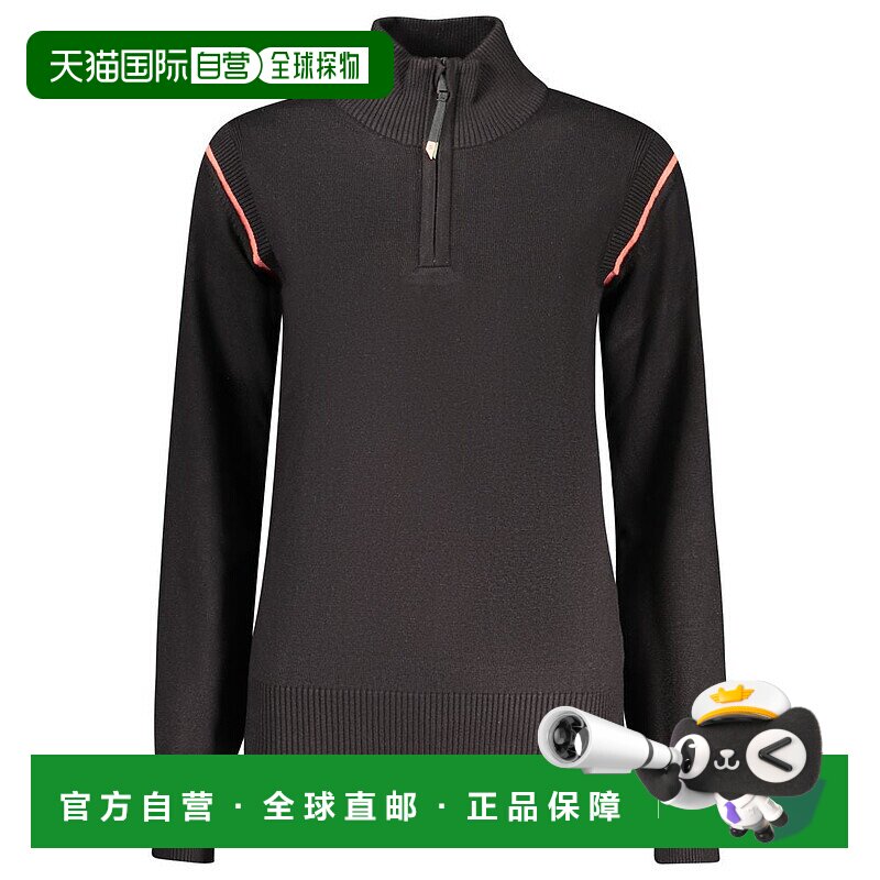 自营North Sails Polyester Women's Sweater - black 美国奥莱直