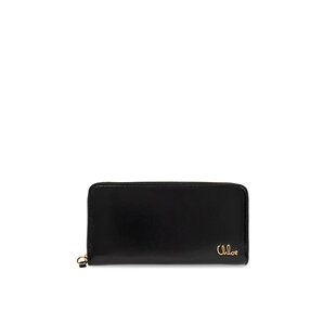 CHLOÉ 女士卡包 CH25SP488O16001 SS2025 黑色 Wallet Iconic