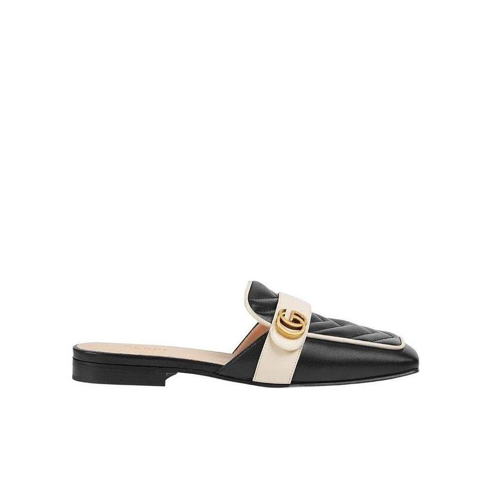 Gucci 双G穆勒鞋 670398BKOE0