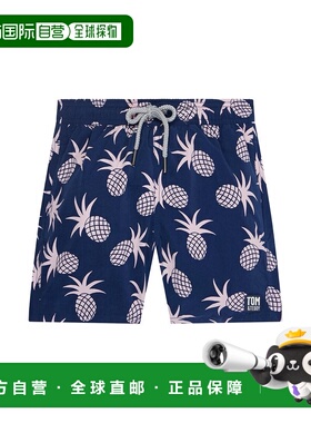自营Tom & Teddy Pineapples Swim Trunk - pink 美国奥莱直发