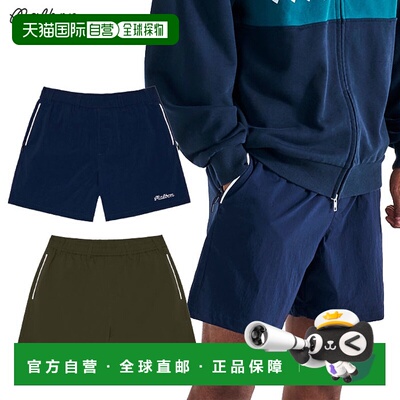 日本直邮Malbon 高尔夫短裤RIVA 尼龙短裤男士M-92762025 款