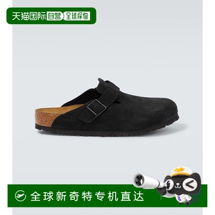 男士 勃肯 Boston SBF 1h可退 绒面革凉拖 香港直邮Birkenstock